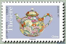 Image du timbre Théière de Chine - Fontainebleau