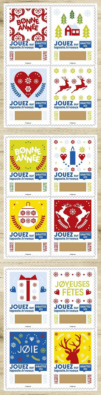 Image du timbre Avec le timbre à gratter-Envoyez plus que des vœux