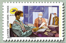 Image du timbre Chargé de clientèle en bureau de Poste