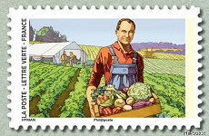 Image du timbre Maraîcher