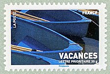 Image du timbre Barques bleues