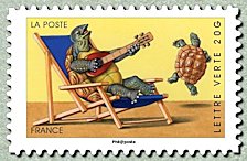 Image du timbre Tortues dansant
