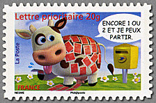 Image du timbre Timbre n° 2Encore 1 ou 2 et je peux partir