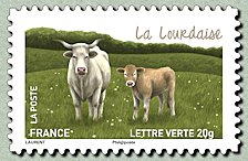 Image du timbre La Lourdaise