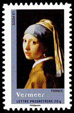 Image du timbre VermeerLa jeune fille à la perle