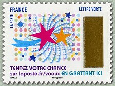 Image du timbre Timbre 2 - Étoile filante