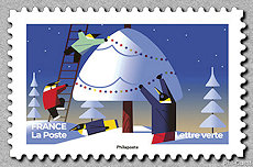 Image du timbre Quatriième timbre du premier volet