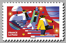 Image du timbre Premier timbre du troisième volet