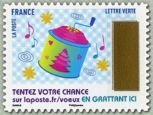Image du timbre Timbre 10 - Moulin à musique