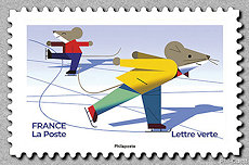 Image du timbre Troisième timbre du troisième volet