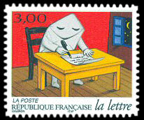 Image du timbre 1 - Rédaction de la lettre-Timbre auto-adhésif