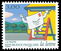 Image du timbre 2 - Envoi de la lettre-Timbre auto-adhésif