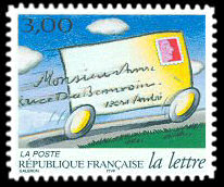 Image du timbre 3 - Transport de la lettre-Timbre auto-adhésif