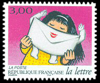 Image du timbre 5 - Réception de la lettre-Timbre auto-adhésif