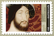 Image du timbre François Clouet-François 1er, Roi de France (détail)