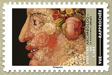 Image du timbre Arcimboldo-Le printemps (détail)