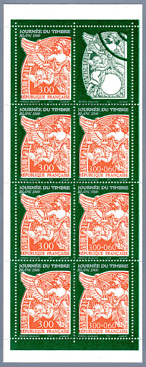 Image du timbre La bande-carnet du type Blanc 1900 
