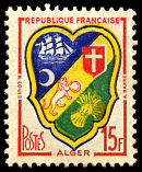 Image du timbre Armoiries d'Alger