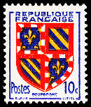 Image du timbre Armoiries de Bourgogne