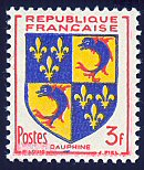 Image du timbre Armoiries  du Dauphiné