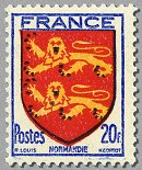 Image du timbre Armoiries de Normandie