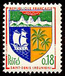 Image du timbre Armoiries de Saint-Denis (Réunion)