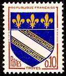 Image du timbre Armoiries de Troyes
