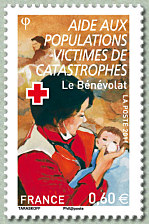 Image du timbre Aide aux victimes de catastrophes
