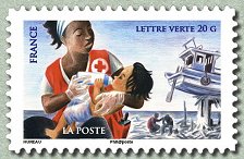 Image du timbre Soins aux enfants en détresse