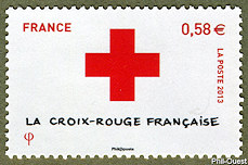 Image du timbre La Croix-Rouge Française
