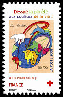 Image du timbre Dessine la planète aux couleurs de la vie !