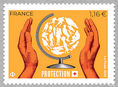 Image du timbre Droit international humanitaire - Protection