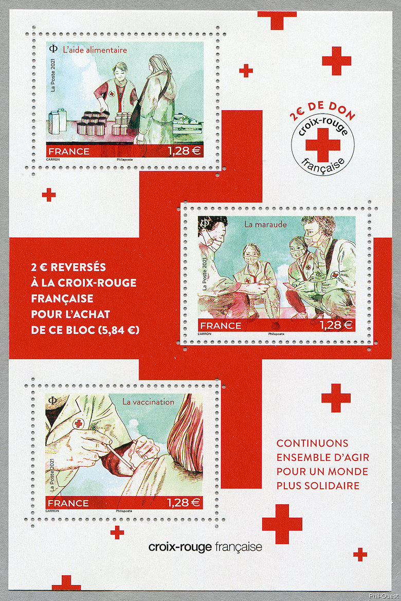 Image du timbre Croix-Rouge française
