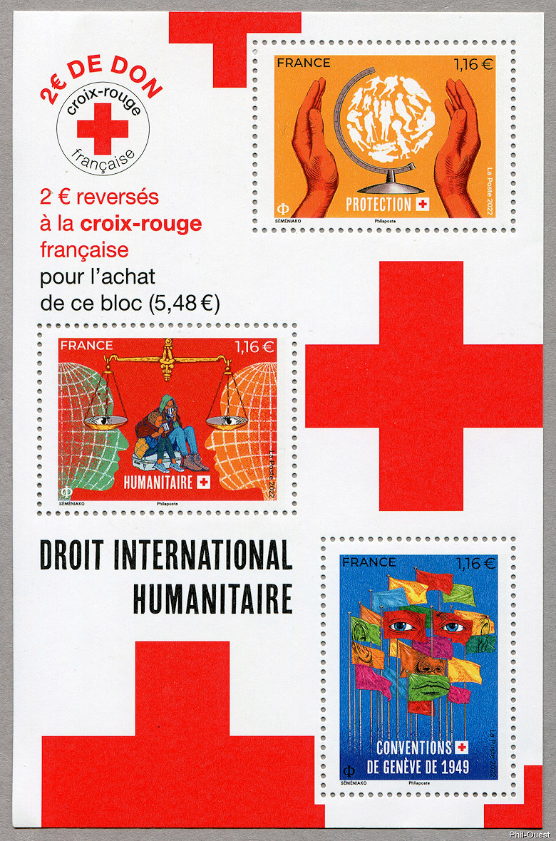 Image du timbre Droit international humanitaire
