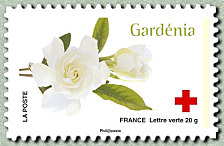 Image du timbre Gardénia