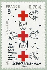 Image du timbre La Croix-Rouge est une grande famille