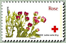 Image du timbre Rose