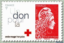 Image du timbre Humanité - Impartialité - Neutralité - Indépendance - Volontariat - Unité  - Universalité
