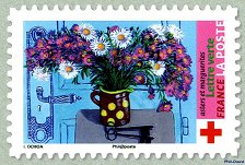 Image du timbre Asters et marguerites
