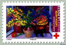 Image du timbre Mufliers et bleuets