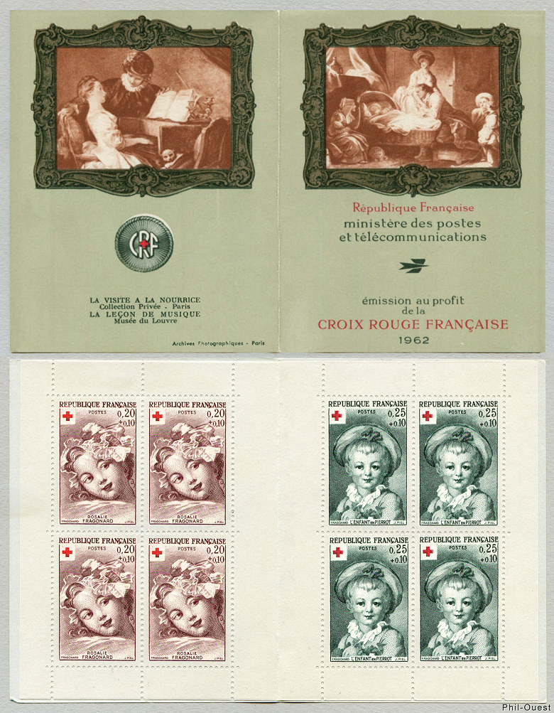 Image du timbre Croix-Rouge française Fragonard