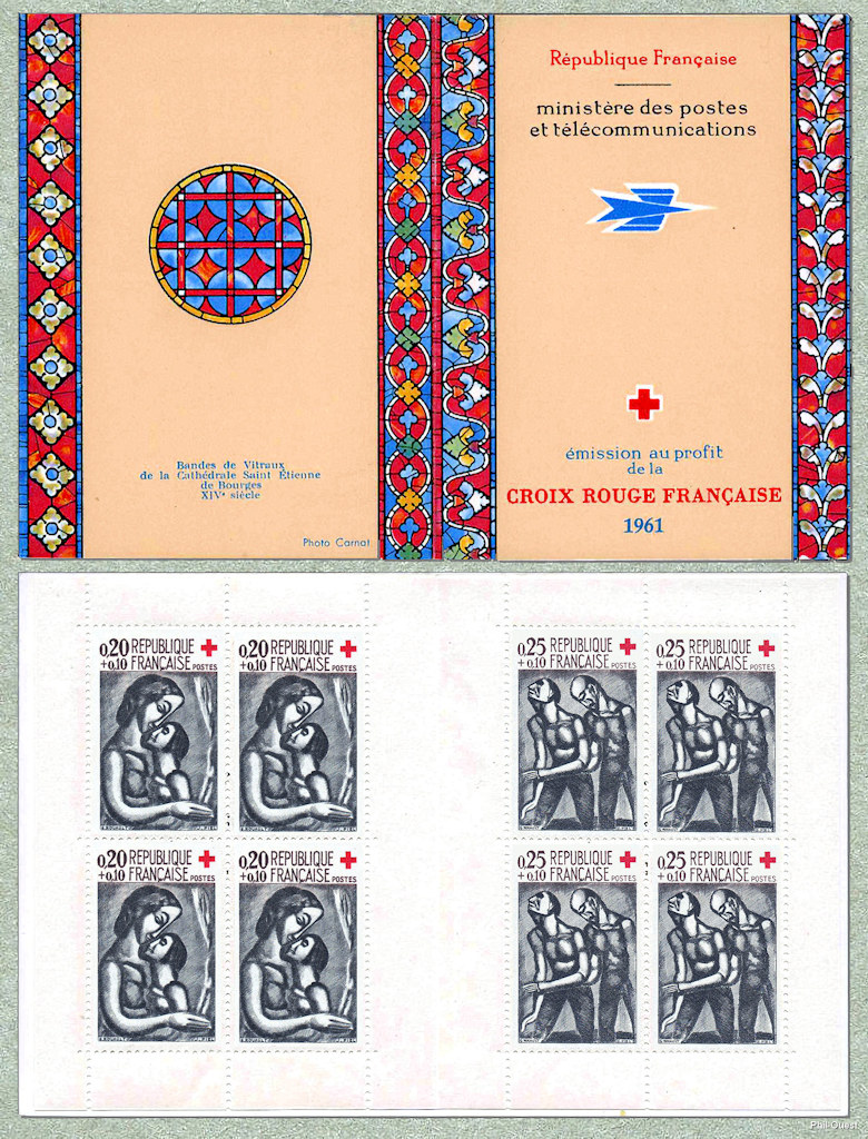 Image du timbre Carnet Rouault - «Il serait si doux d´aimer» et «L'aveugle parfois a consolé le voyant»