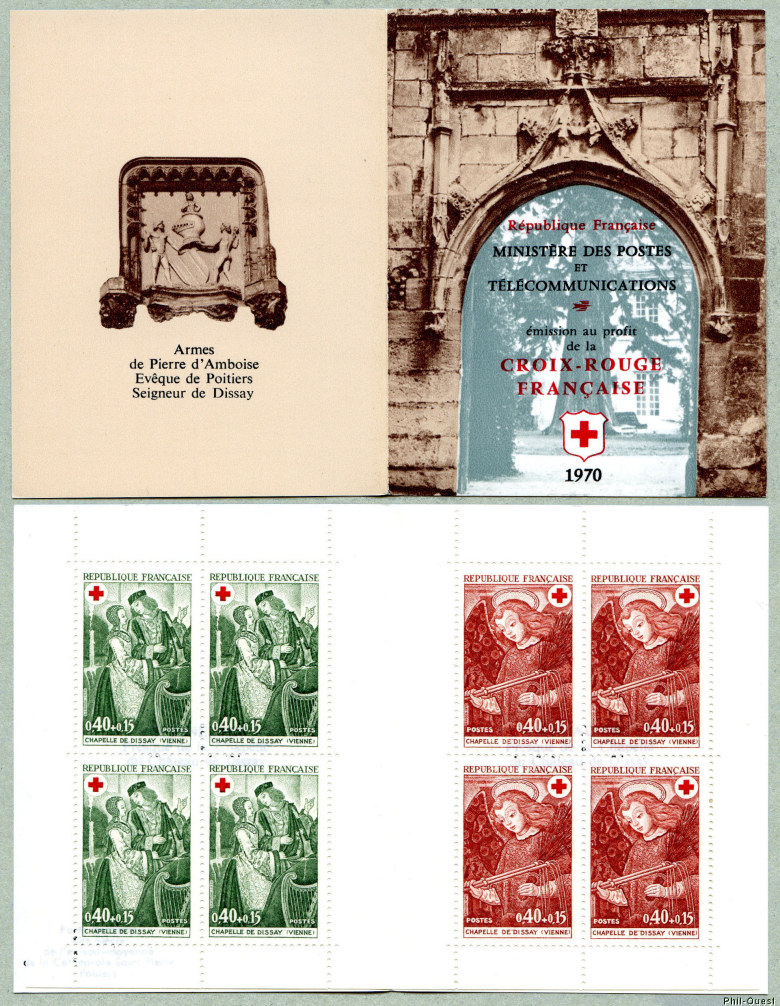 Image du timbre Fresques dez la chapelle de Dissay (Dissay)