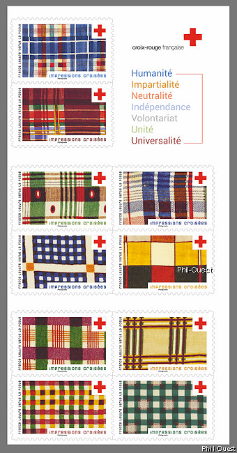 Image du timbre Impressions croisées