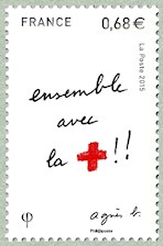 Image du timbre Timbre 5 - Ensemble avec la Croix-Rouge !