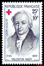 Image du timbre Valentin Haüy 1745-1822