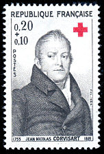 Image du timbre Jean Nicolas Corvisart 1755-1821