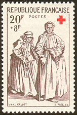 Image du timbre La Mendiante et la Borgnesse