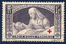 Image du timbre Pour nos blessés