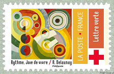 Image du timbre Avec Robert Delaunay - Rythme, Joie de vivre-Timbre 8